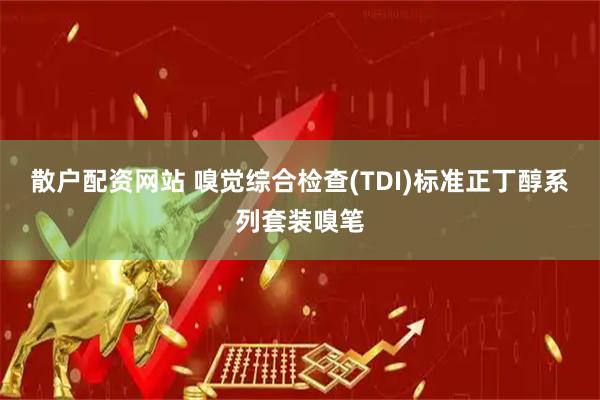 散户配资网站 嗅觉综合检查(TDI)标准正丁醇系列套装嗅笔