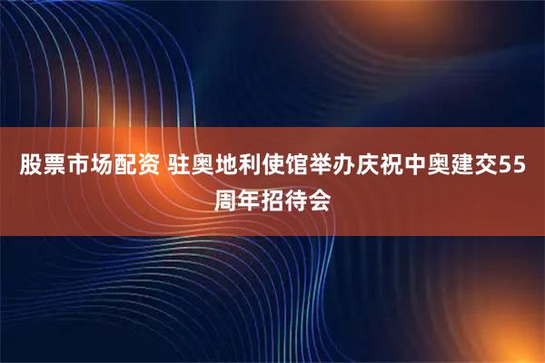 股票市场配资 驻奥地利使馆举办庆祝中奥建交55周年招待会
